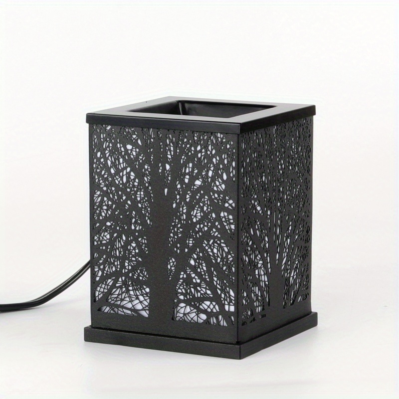 Wax Melting Candle Machine Warm Classic Black Metal Forest - Temu