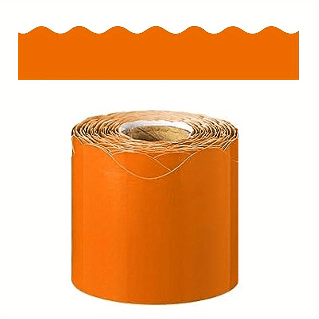 TEMU 1 Roll 32ft Colorful Classroom Borders For Bulletin Board Scalloped Bulletin Board Borders Trim Bulletin Board Decorations Bulletin Borders For