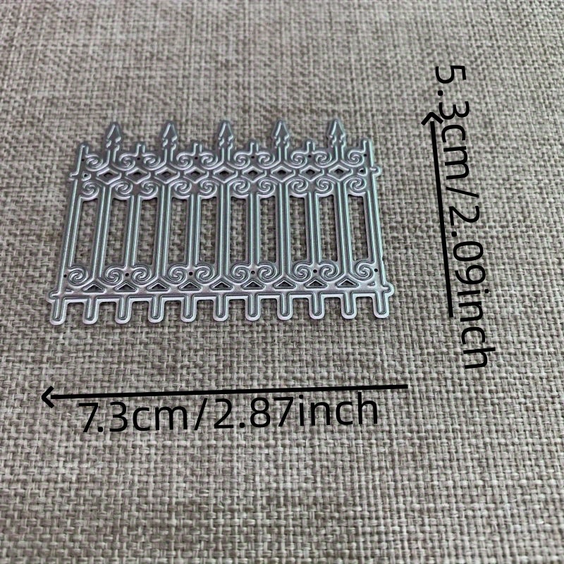 Diy Scrapbooking Decorative Handcraft Die Cutting Template Mold - Lace Fence Decoration Metal Cutting Dies Stencils