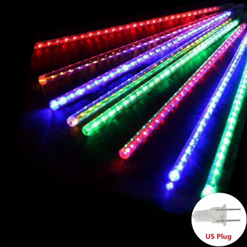 Luces LED de Color con 8 Tubos en Forma de Lluvia para Decoración ZSD-019 -  Buytiti