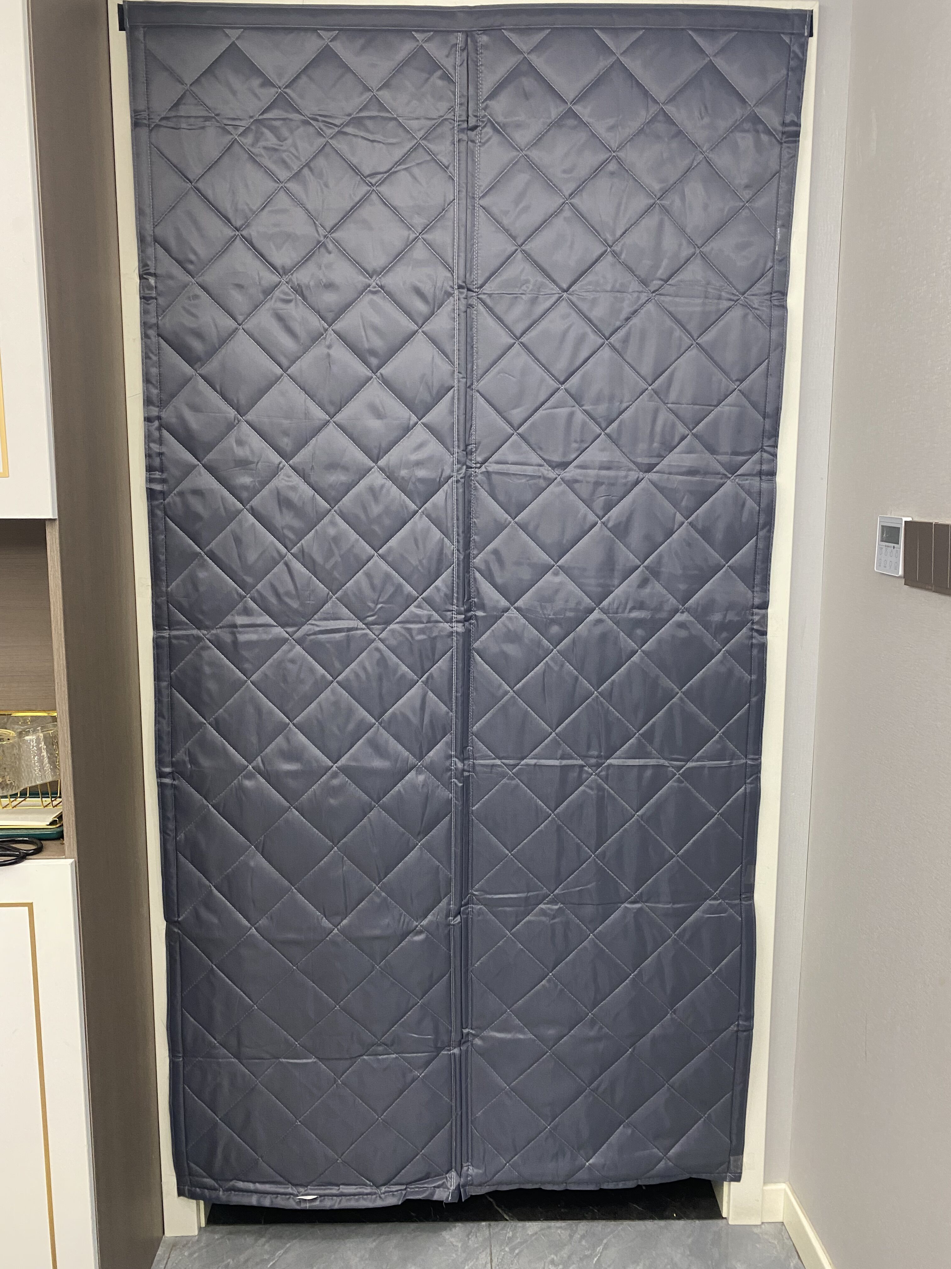 HMHD Isolation Porte Rideau, Rideau Aimant, Porte Magnétique Isolant  Thermique, sans Perçage Velcro Panneau, pour Porte De Balcon, Porte  Coulissante