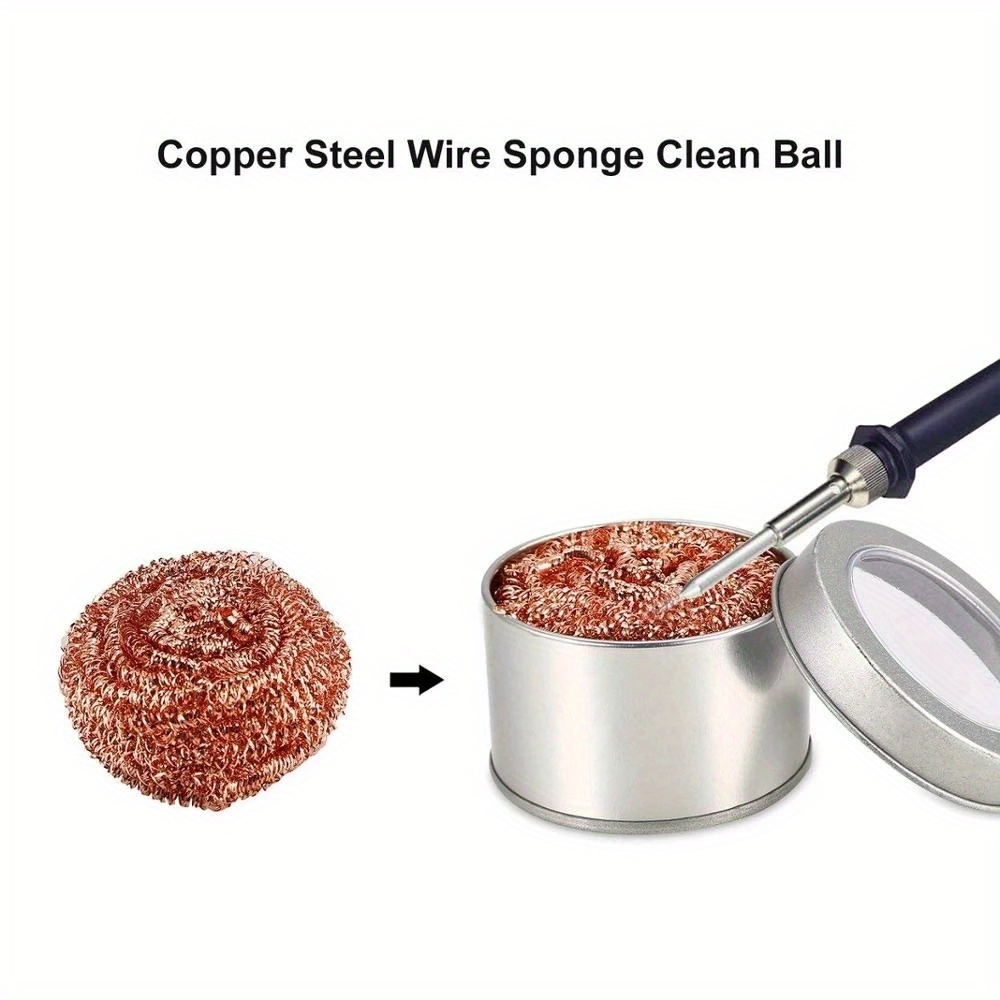 Soldering Iron Tip Cleaner, Soldering Iron Tip Cleaner, Steel Wire