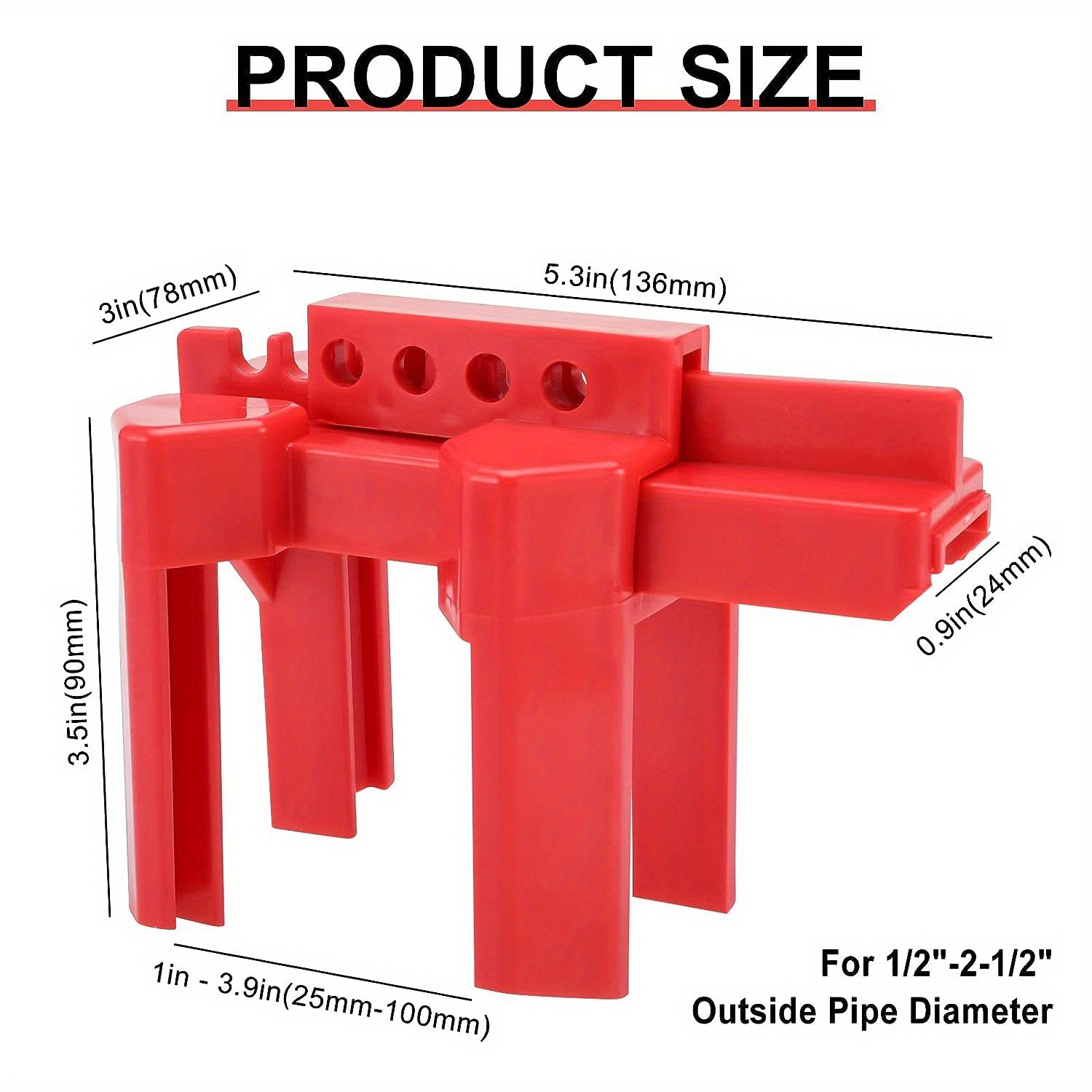 Lockout Kit Adjustable Ball Valve Lockout 2 Outer - Temu