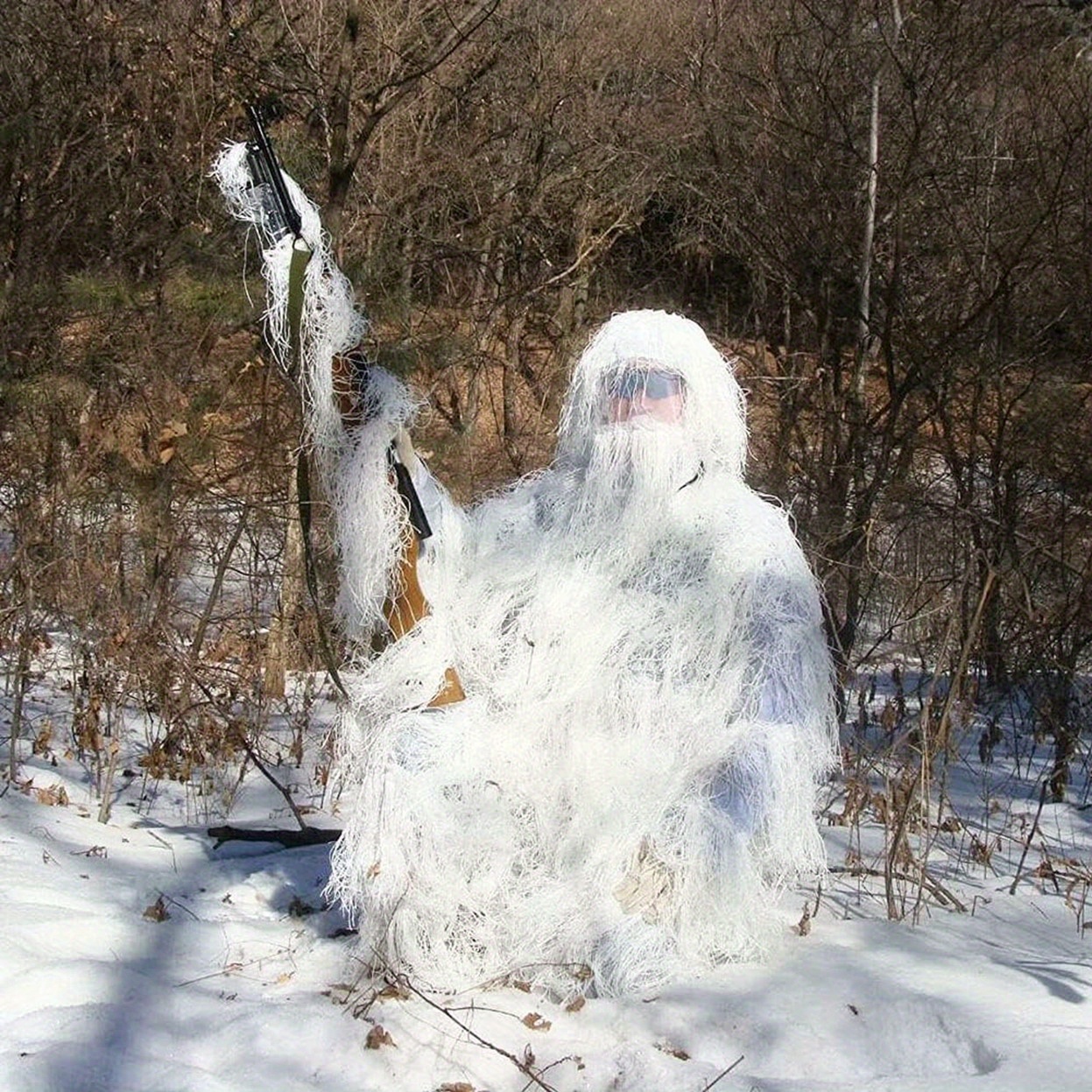 Dry Grass Ghillie Suit Men Winter Camo Hunting Suits Airsoft Temu