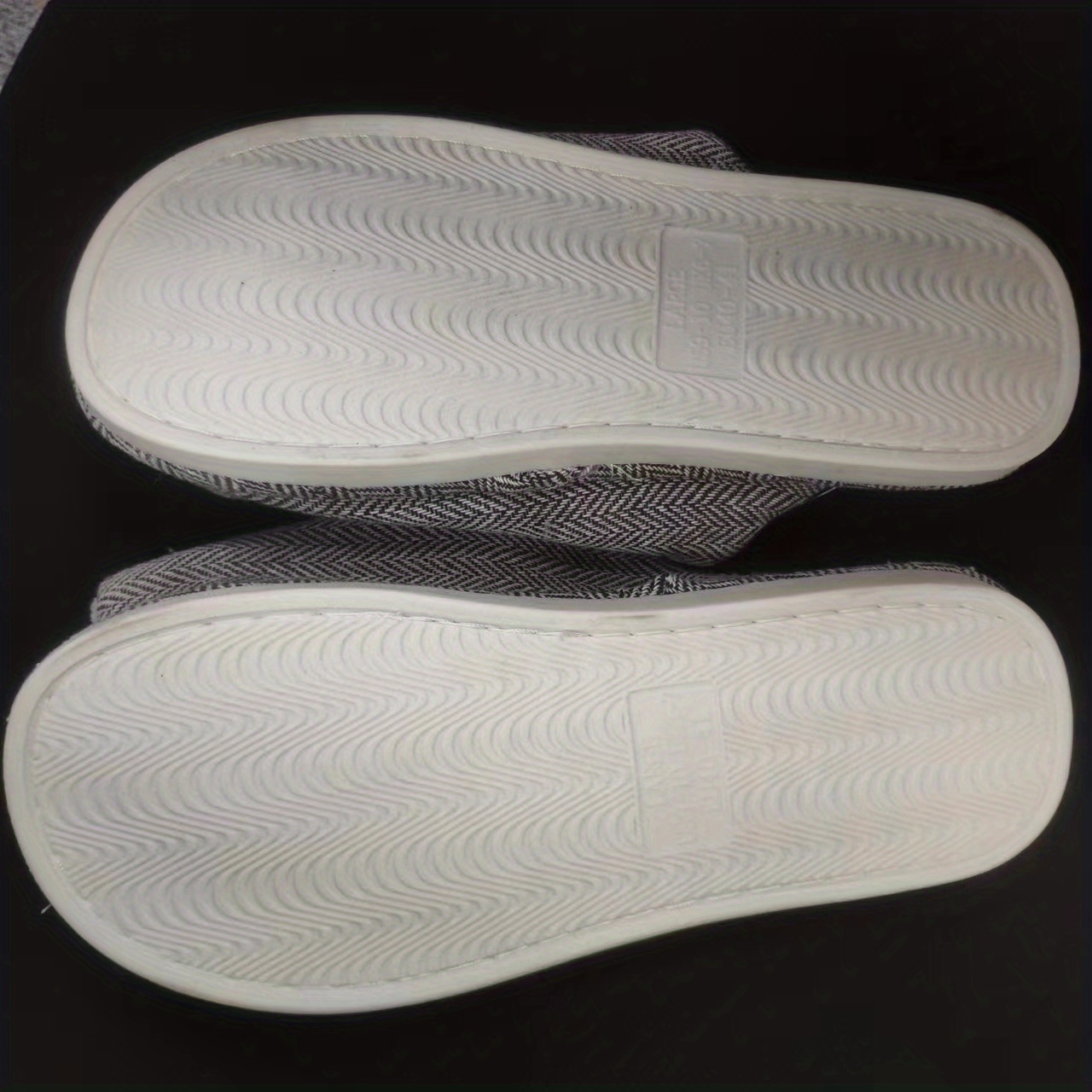 Mens Adjustable Vamp Open Toe Home Slippers Cozy House Slippers Anti