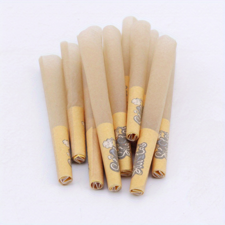 Mini Pre rolled Cones Tips Brown Rolling Papers Cigarette - Temu