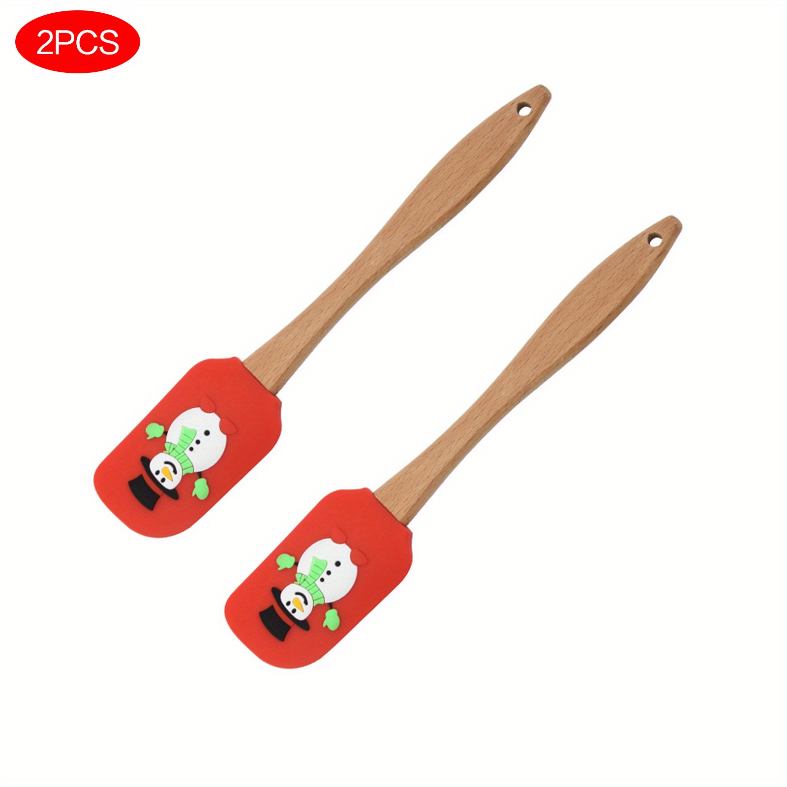 UPKOCH Household Baking Spatulas 4pcs Christmas Santa Claus Pattern Spatula  Xmas Cake Decorating Spatula Kitchen Silicone Cream Scraper for Baking  Cooking Mixing Baking Scrapers - Yahoo Shopping