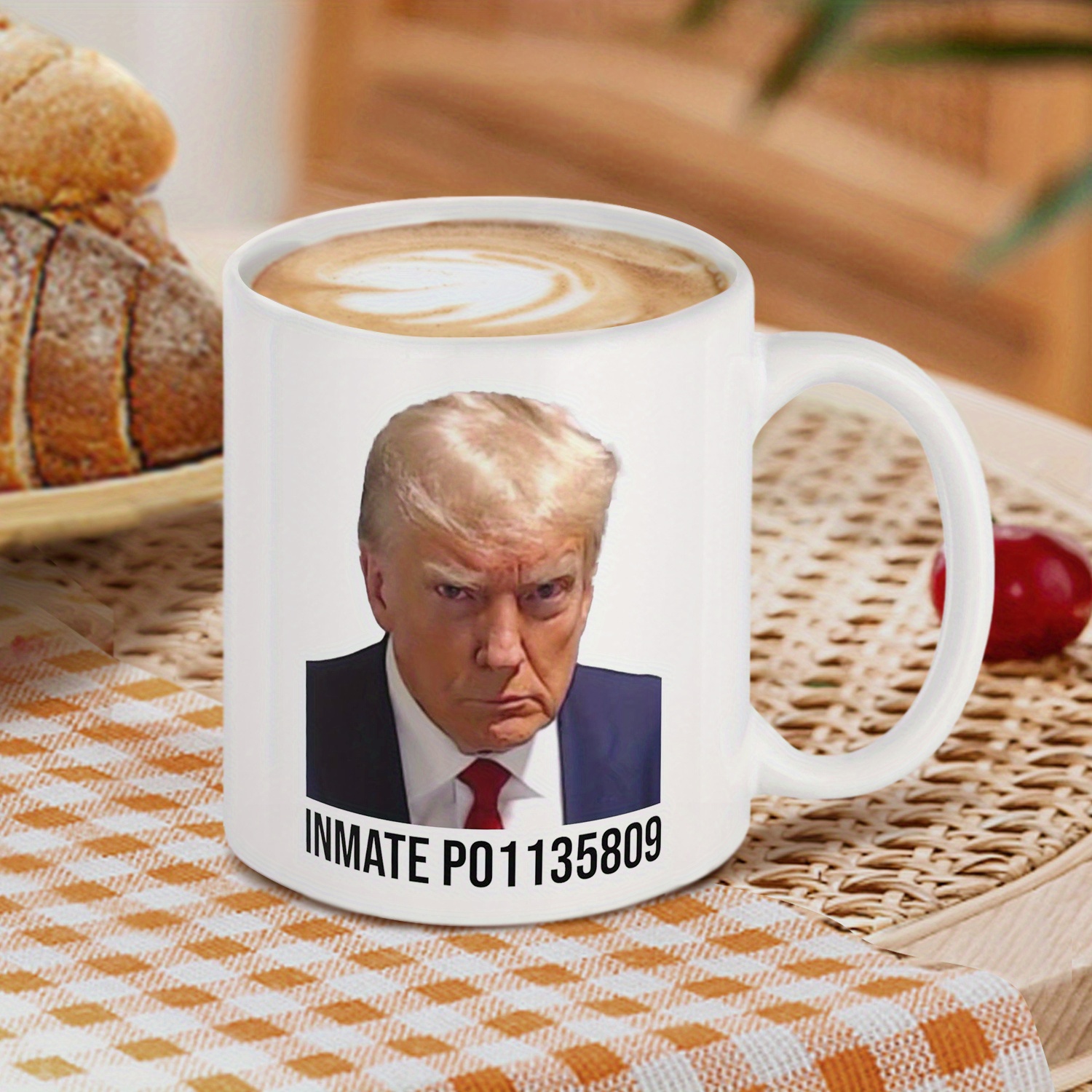 Trump Mugshot Mug Prisoner No P01135809 11Oz 15Oz Trump Mug Shot