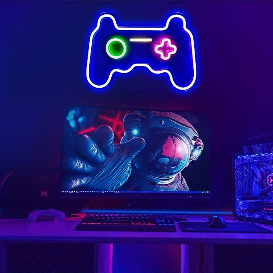 1st Gamer Neon Sign Game Controller Neon Sign LED Neon Sign - Temu Sweden