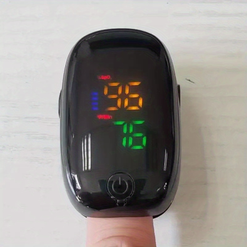 Portable Mini Oximeter Home Blood Oxygen Detection Gem Oximeter Finger Clip Oxygen Saturation