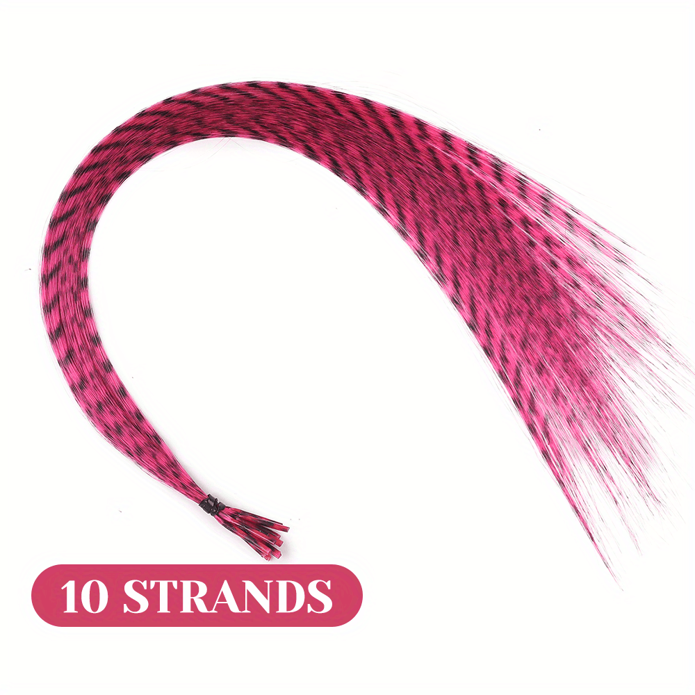 The Faux Feathers Pink 10 Pack