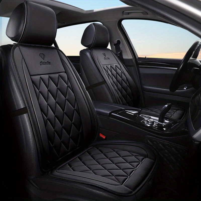 FFOCUS PU Leather Sitzbezüge Auto für Ford KA/KA+ 2008-2023,Sitzschoner  Sitzbezug Wasserdicht Vordersitze Rücksitze Sitzbezügesets  Autozubehör,A-Black