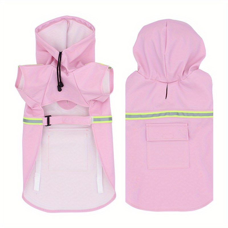 Bright pink cheap raincoat