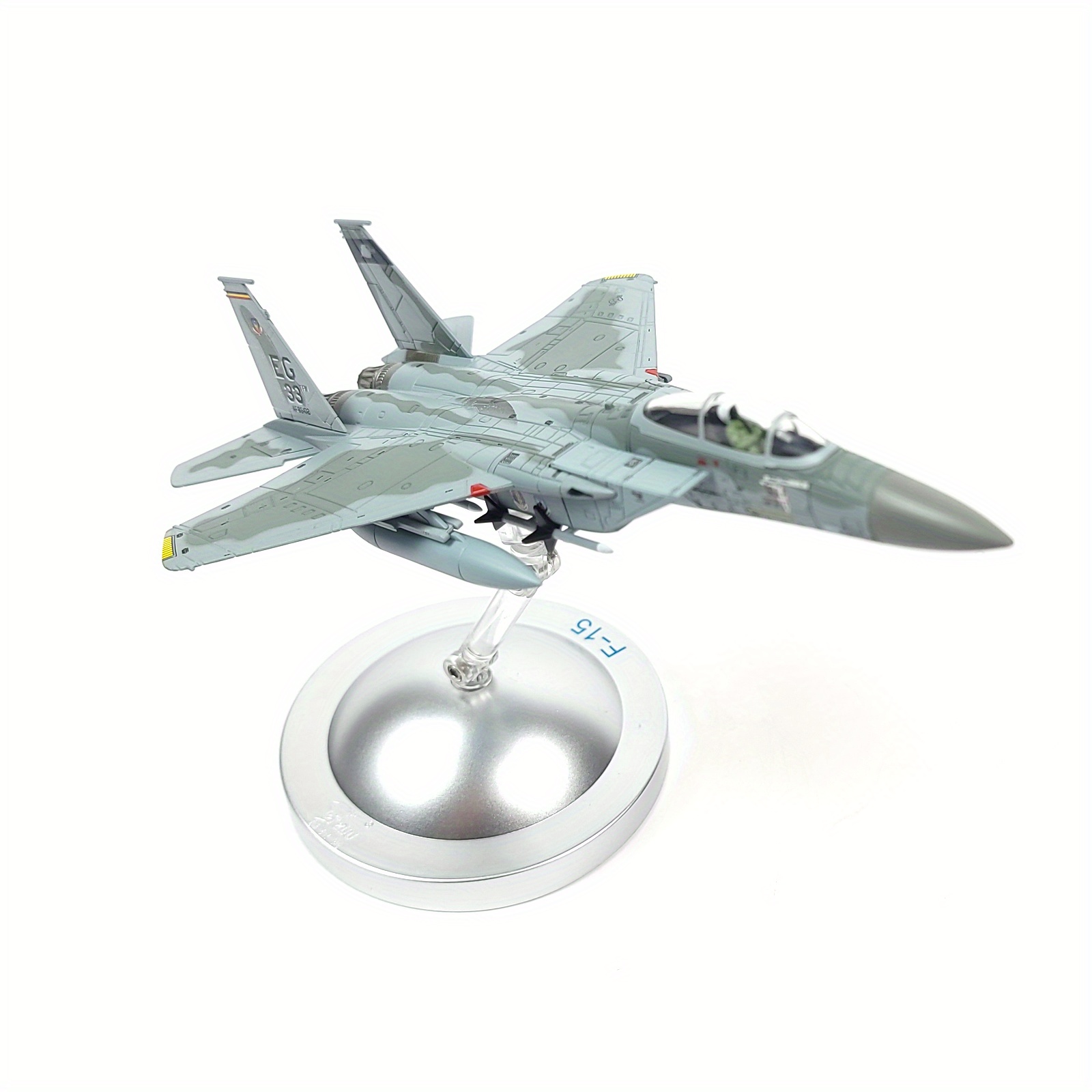 F15c Eagle 1/100 Metal Airplane Model Kits With Stand Gulf Spirit