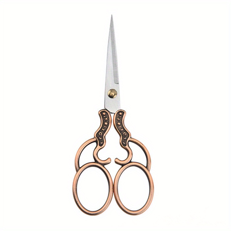 Sewing Embroidery Scissors Small Retro Sharp Tipped Scissors - Temu