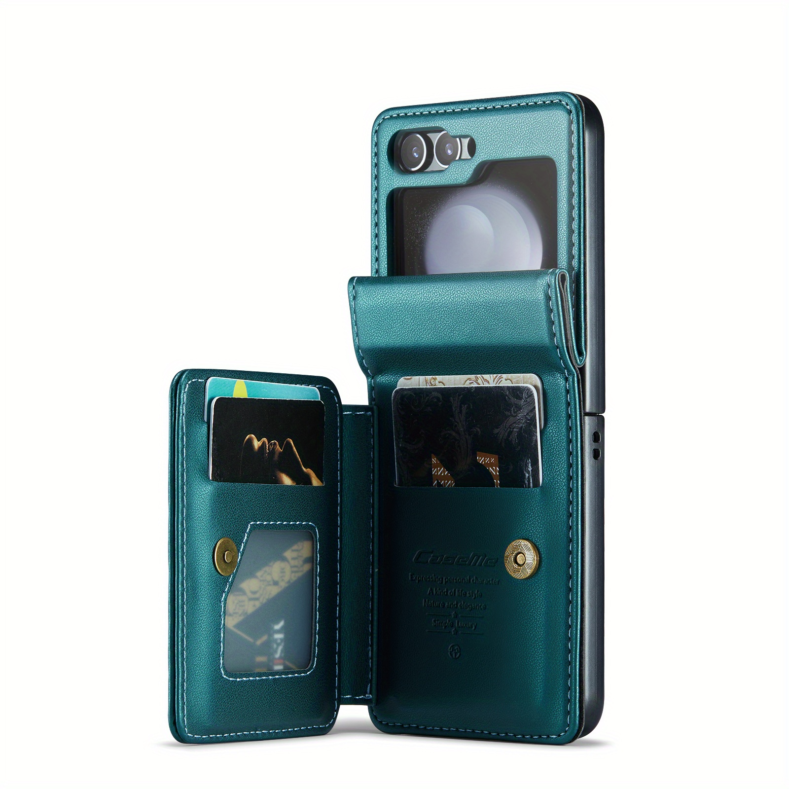 Samsung Leather Cover Galaxy Z Flip 3 Case Green