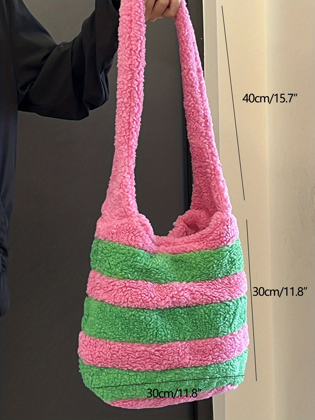 Y2K Shoulder Bag Crochet Bag Fluffy Shoulder Bag Y2K 