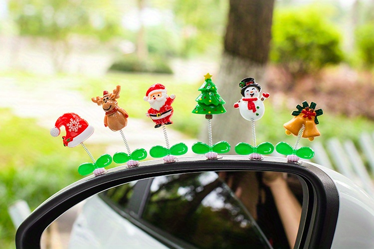Christmas Swing Car Accessories Car Center Console Instrument Auto