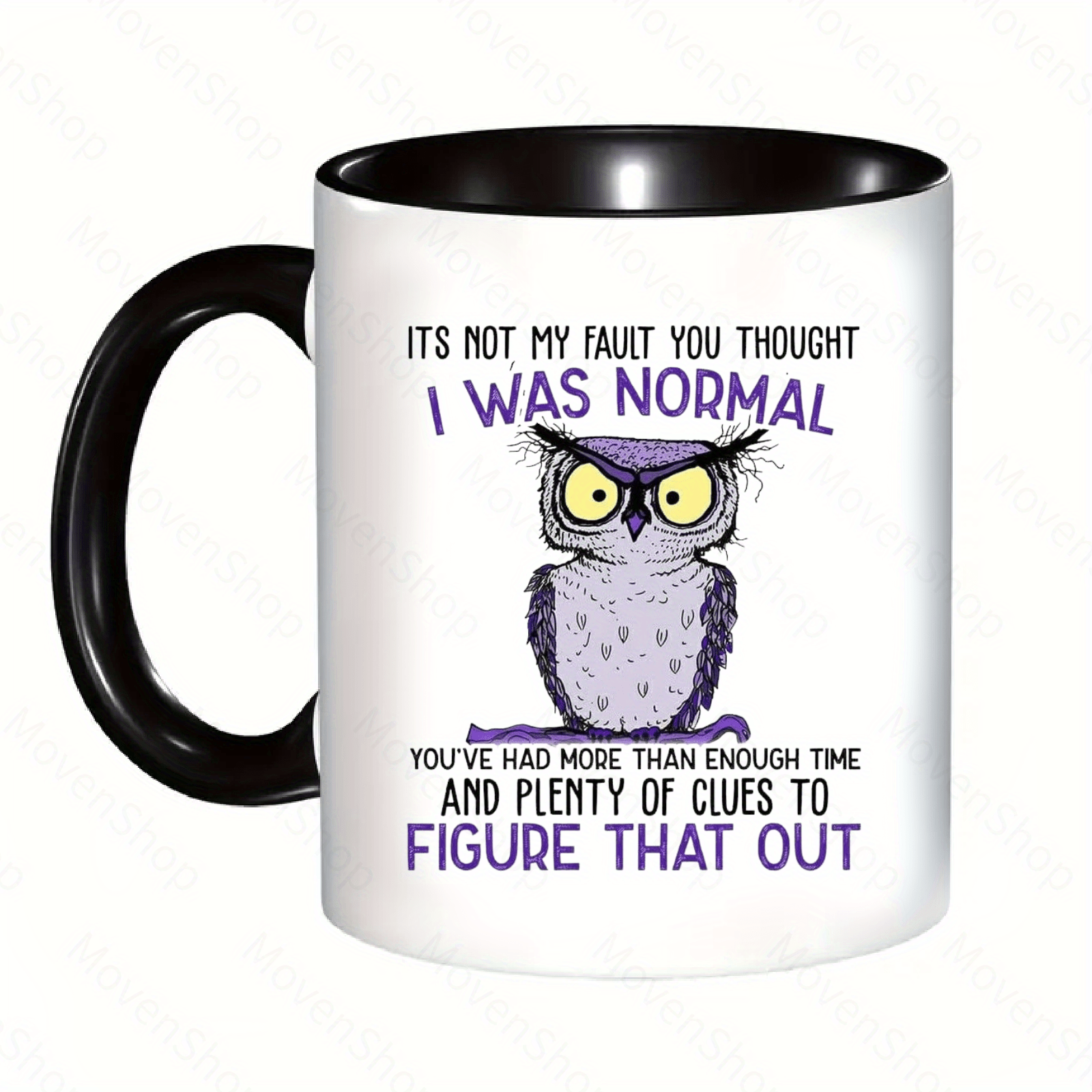 Cute Owl With Coffee Design Tumbler Coffee, Tea 20 Oz Travel Mug