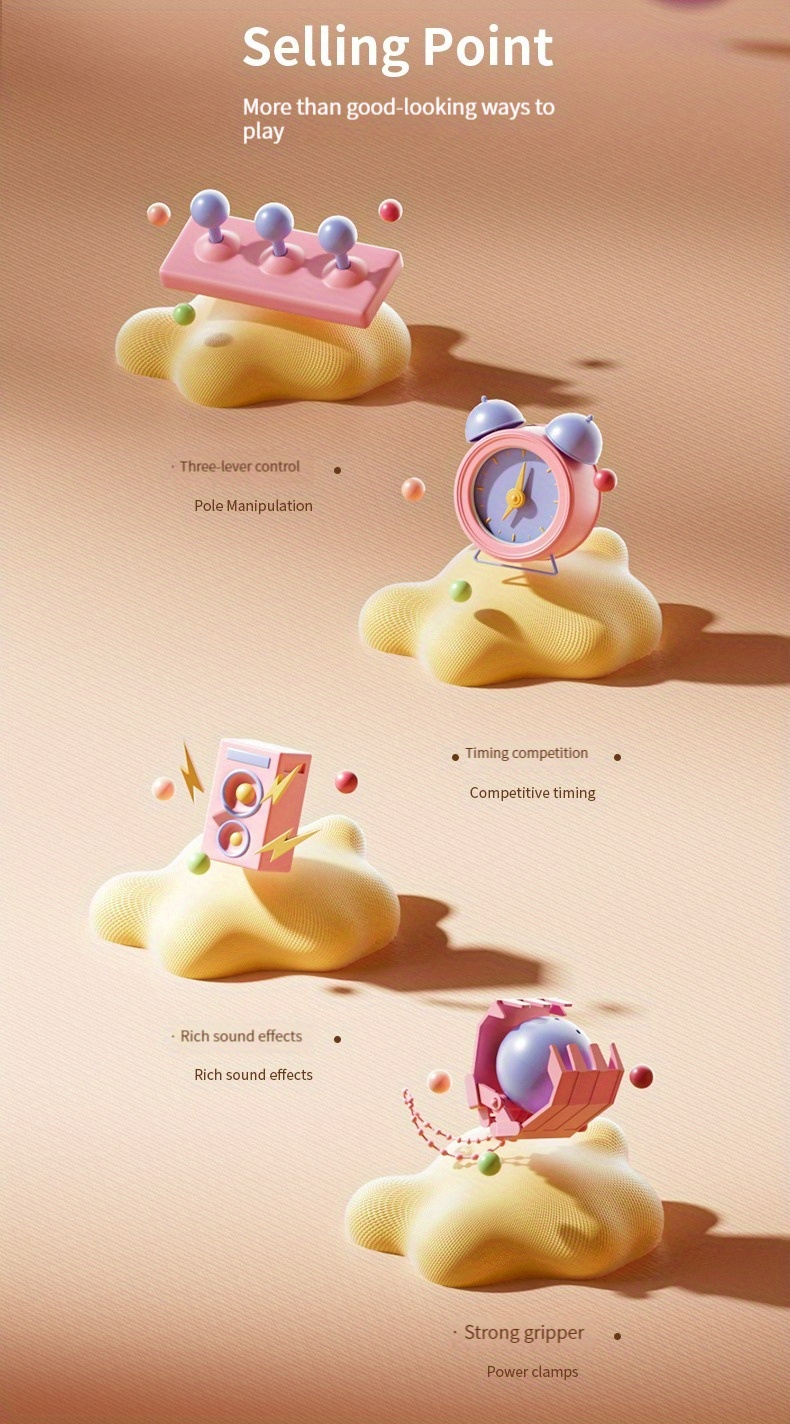 Large Claw Machine Toy Party Clip Doll Vending Machine Home - Temu