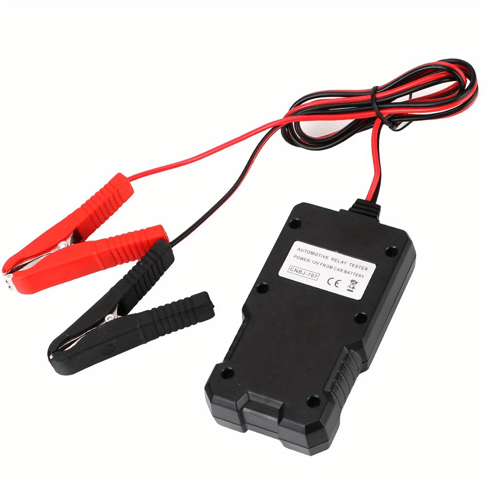 N/E. Testeur électronique de relais automobile 12 V avec clips