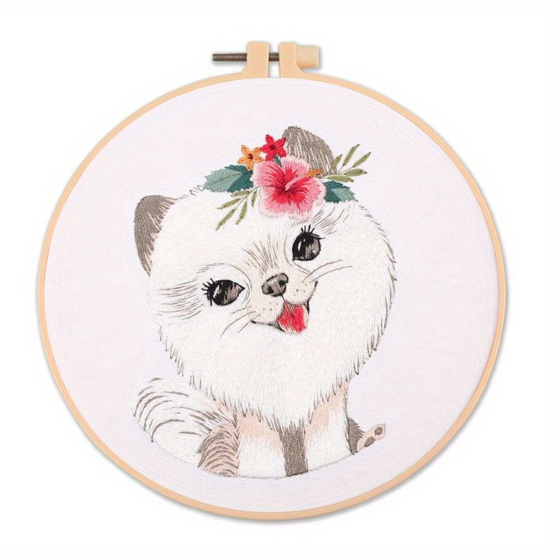 Prefers Cats To People: Funny Embroidery Kit — I Heart Stitch Art: Beginner Embroidery  Kits + Patterns