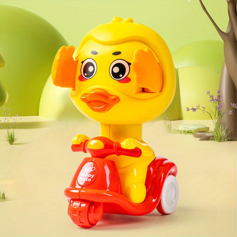 Kinderspielzeug-presstyp, Zurückziehbares Auto, Kleine Gelbe Ente, Motorrad,  Trägheitspresse, Tier, Kreatives Spielzeugauto, Finden Sie Jetzt Tolle  Angebote