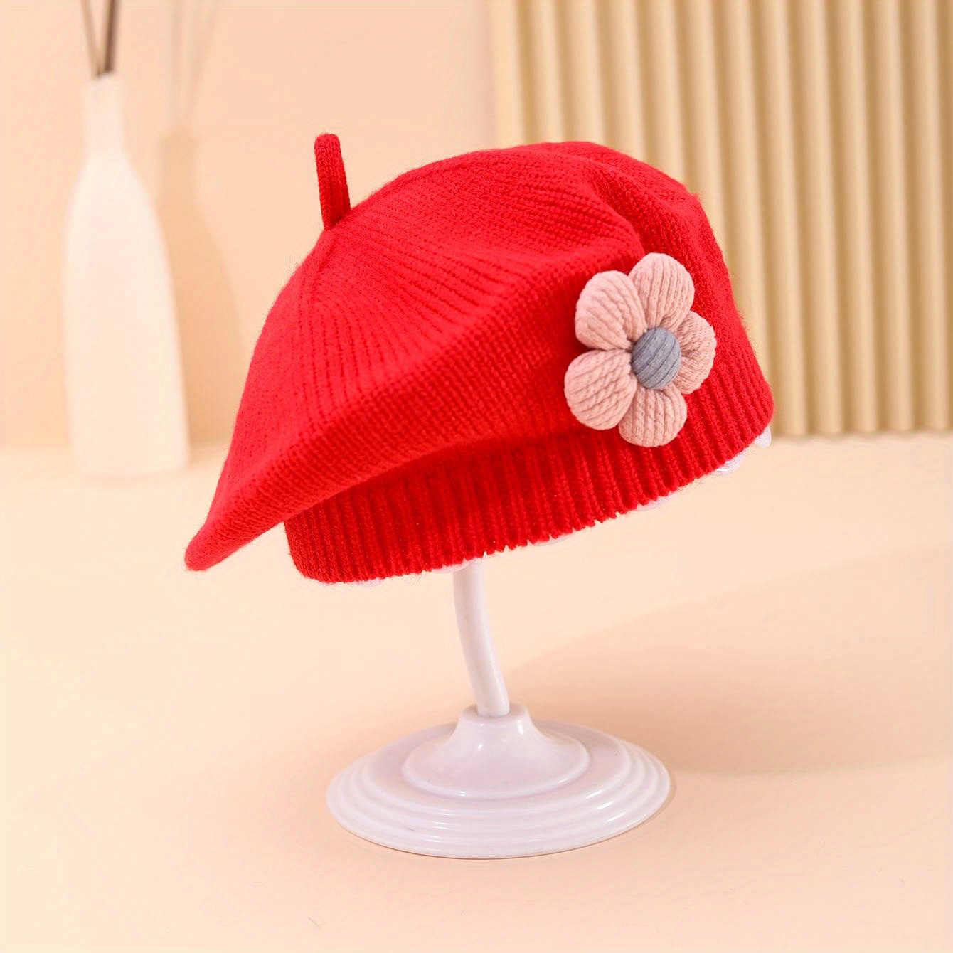 Comprar Sombrero de bebé niñas boina de bebé red roja sombrero de pintor  infantil lindo sombrero de niño súper lindo