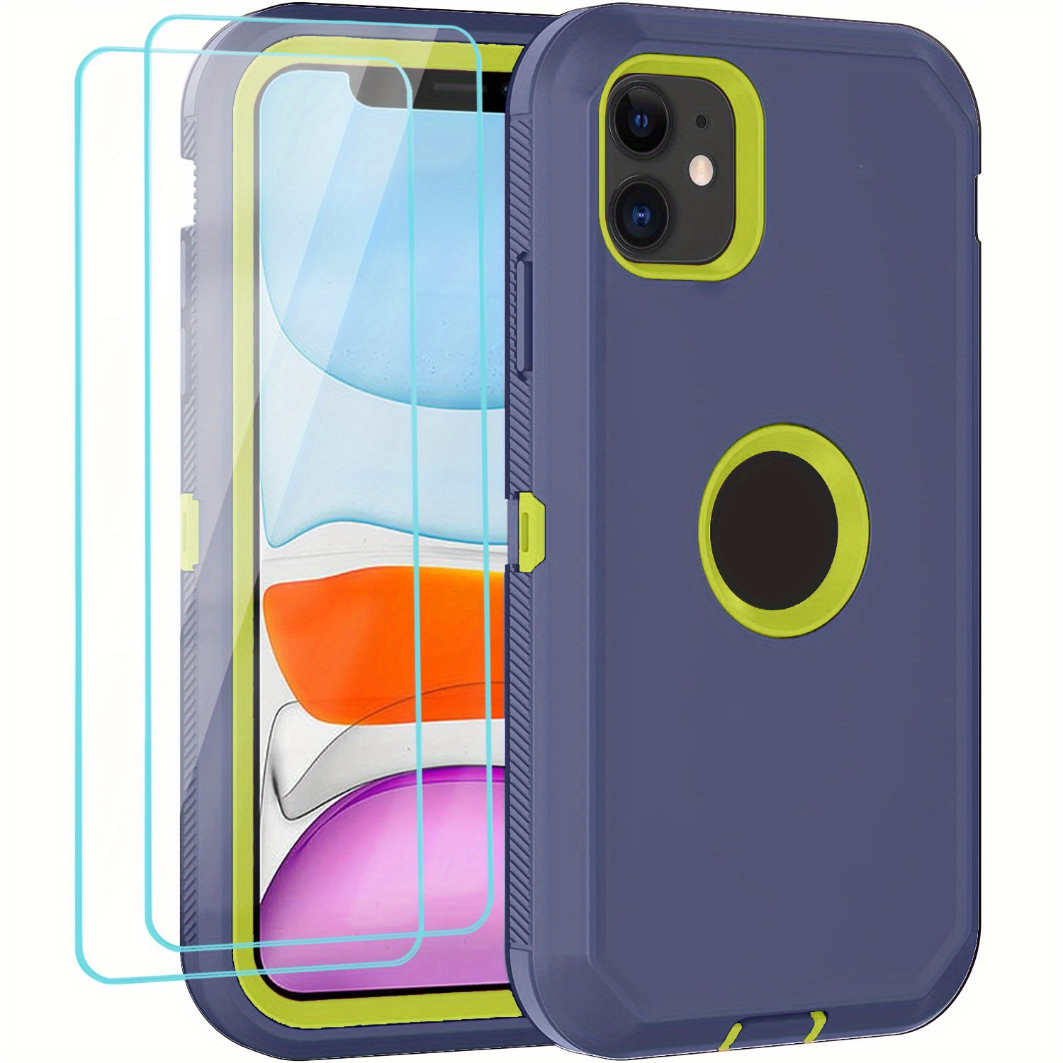 Protective Phone Case For Iphone 11 Case With Soft Screen - Temu