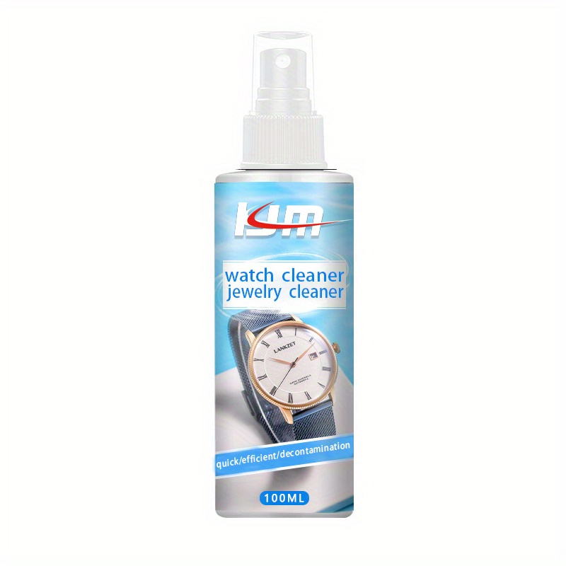 Liquid foaming jewelry cleaning solution