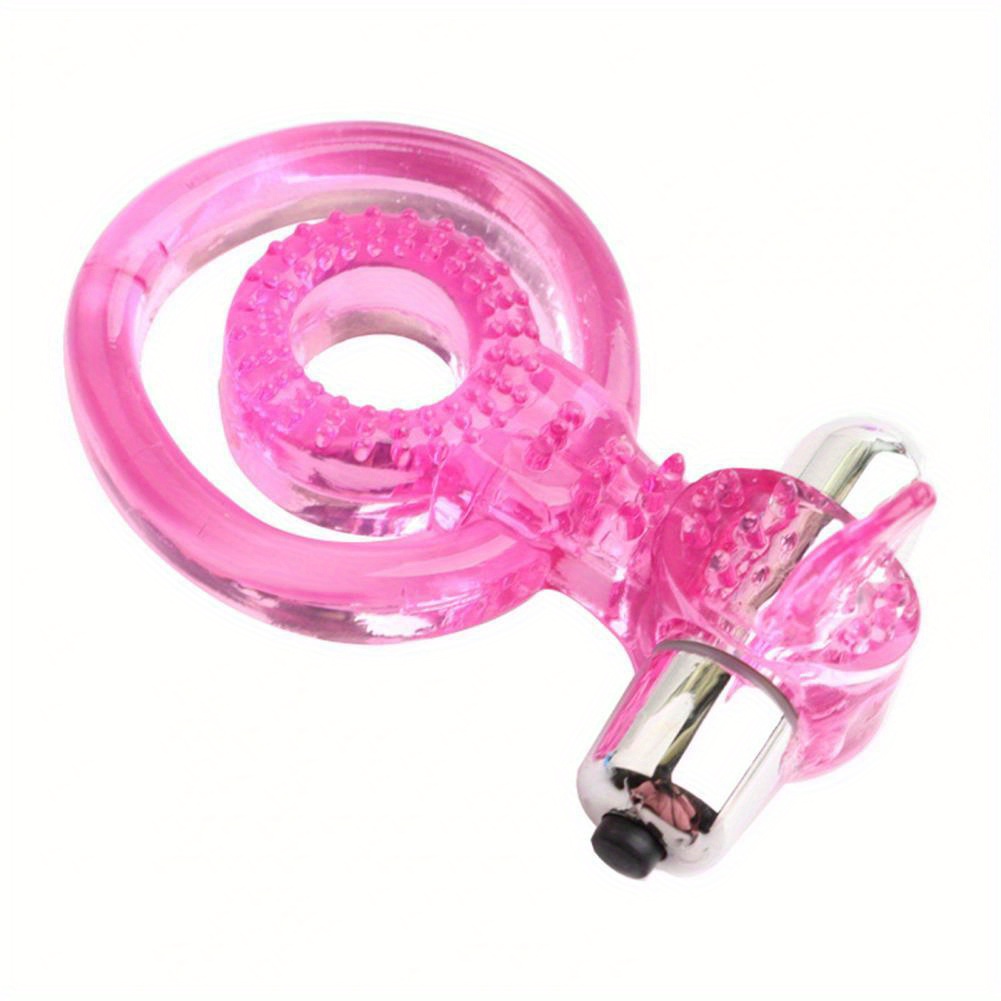 Vibrating Cock Ring With Clitoral Vibrator Lock Sperm Penis - Temu
