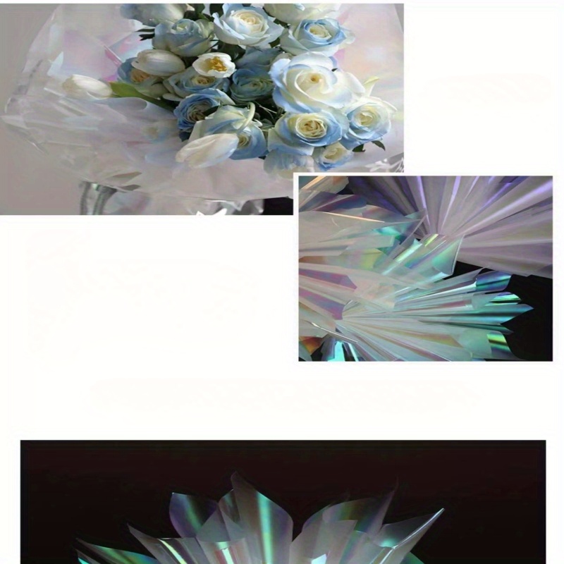 Sunburst Flowers Dissolvable Wrapping Paper