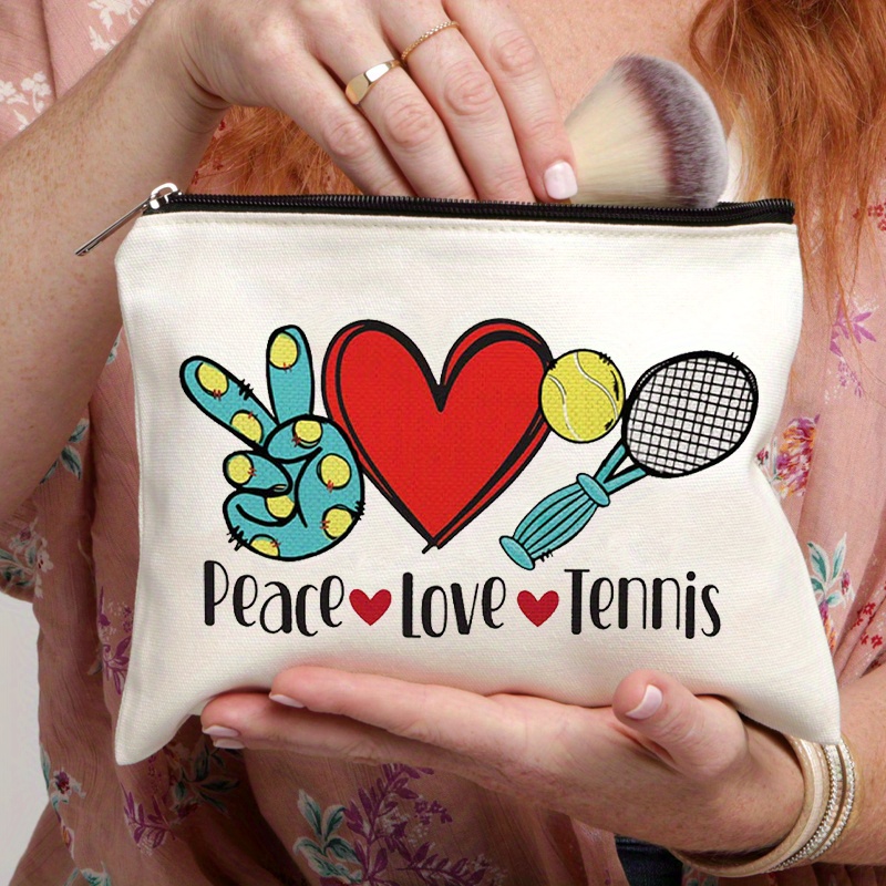  Funny Peace Lover Track Field Makeup Bag Cosmetic Bag Running  Gifts Running Bag for Running Lovers Women Gift for Gym Sport Coach Runner  Marathon Lovers Friend Christmas Birthday Friendship Gifts 