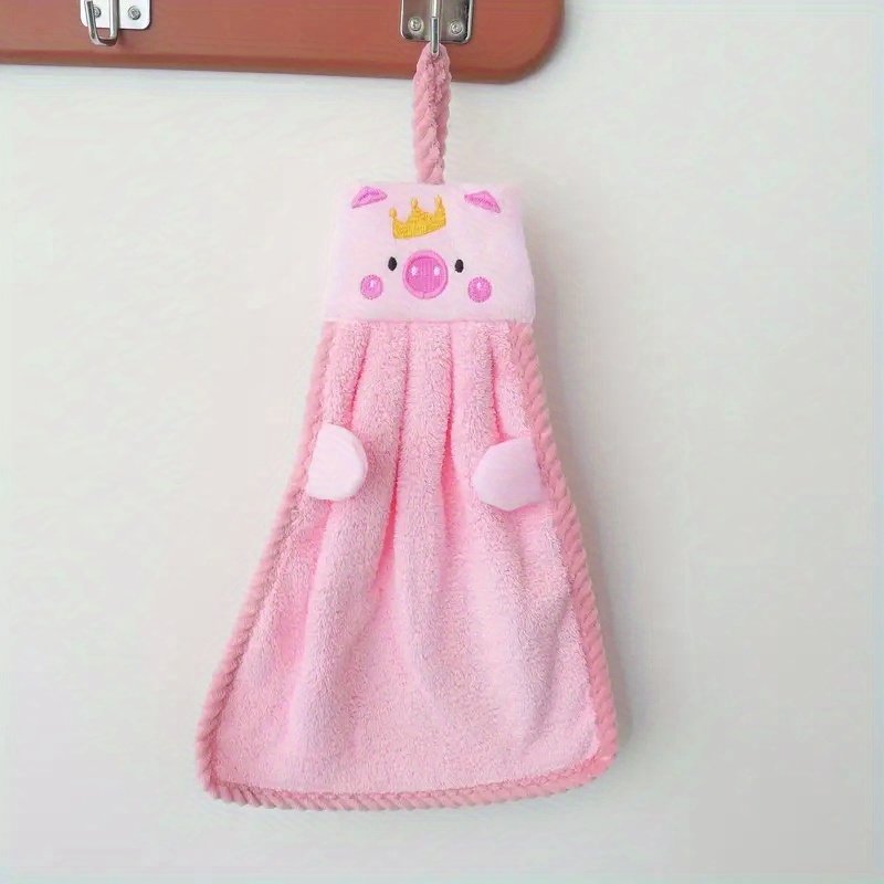 Microfiber Cute Hand Towels, Little Pig Towel Household And Absorbent, Kitchen  Towel, Lazy Rag Towel - Temu