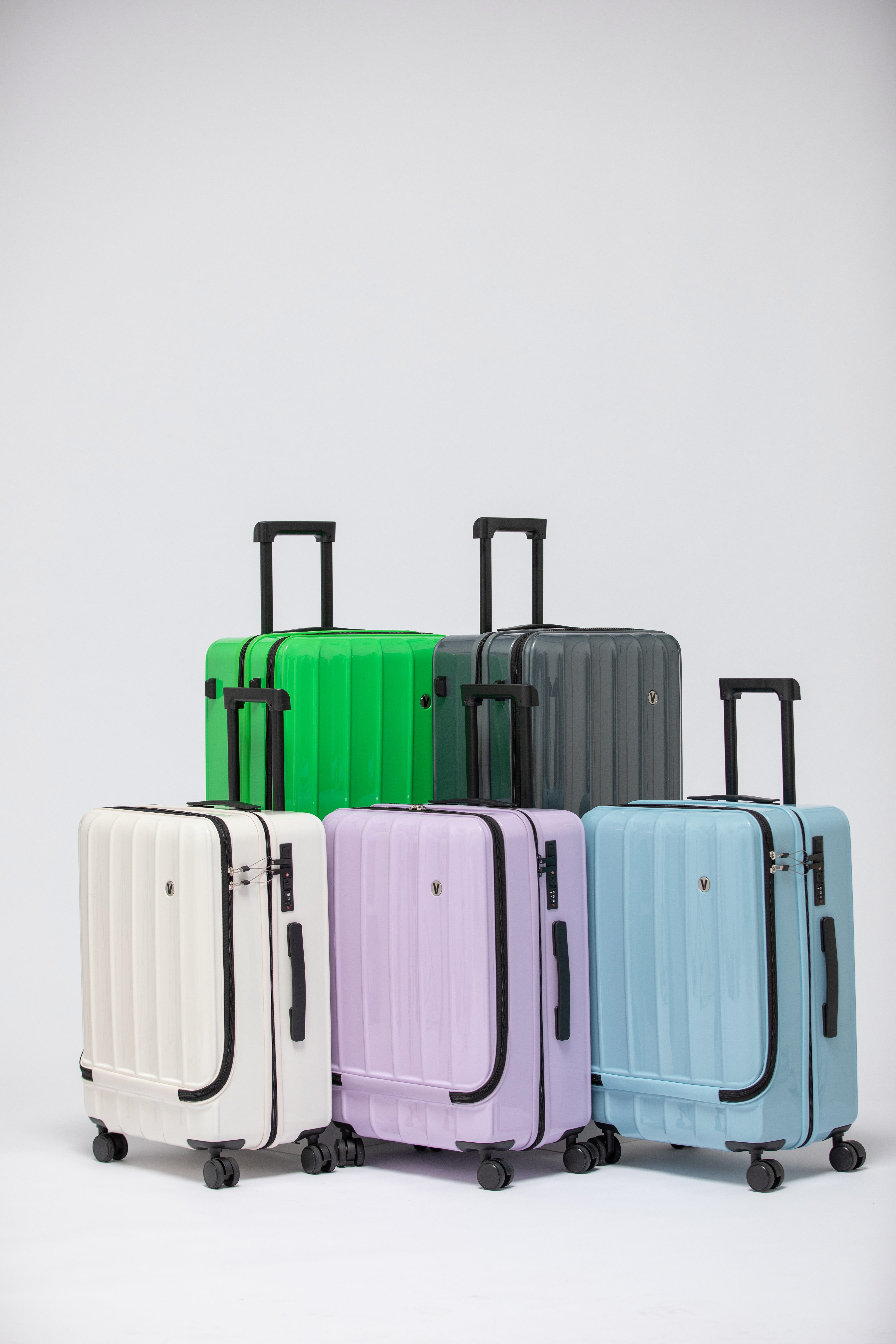 Large hard cheap case suitcase