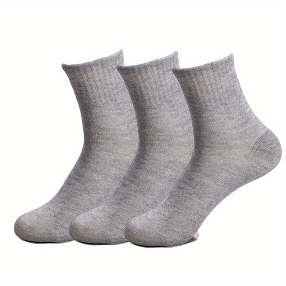 3 Pairs Soft Casual Breathable Socks for Running Cycling Training