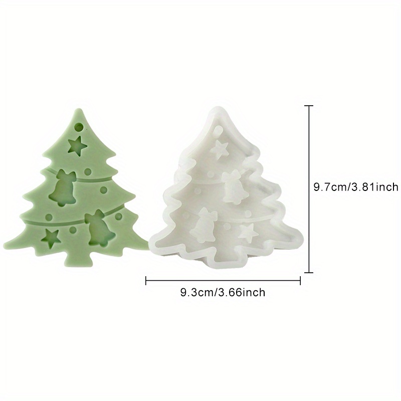 Christmas Snowflake Silicone Mold, Christmas Tree Mold, DIY Christmas  Pendants, Molds for Clay Soap Aromatherapy DIY Making 