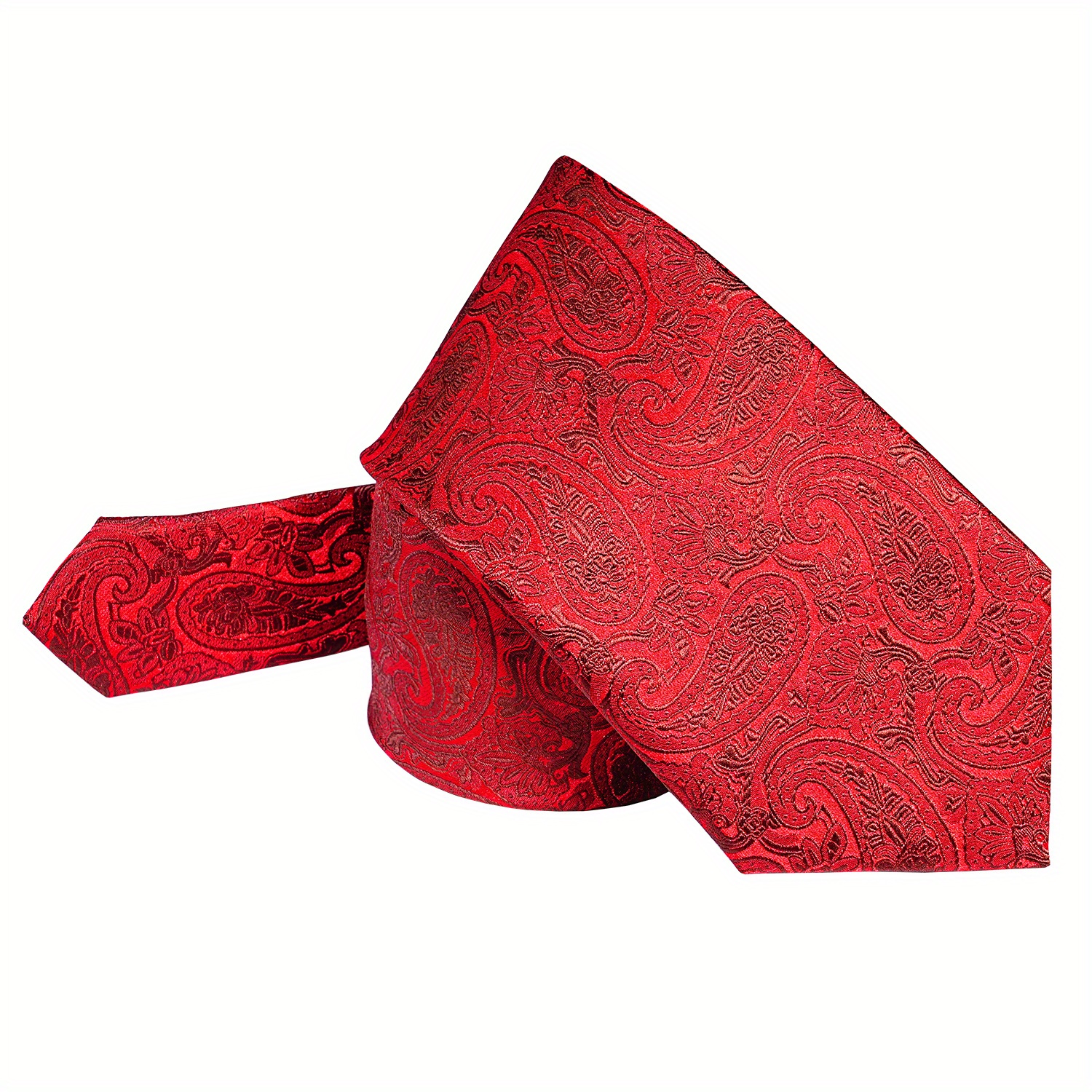 luxury tie set gift box for men 2022 jacquard necktie and pocket square  clip cufflinks red black blue handkerchief formal dress - Price history &  Review, AliExpress Seller - SHENNAIWEI tie. Store