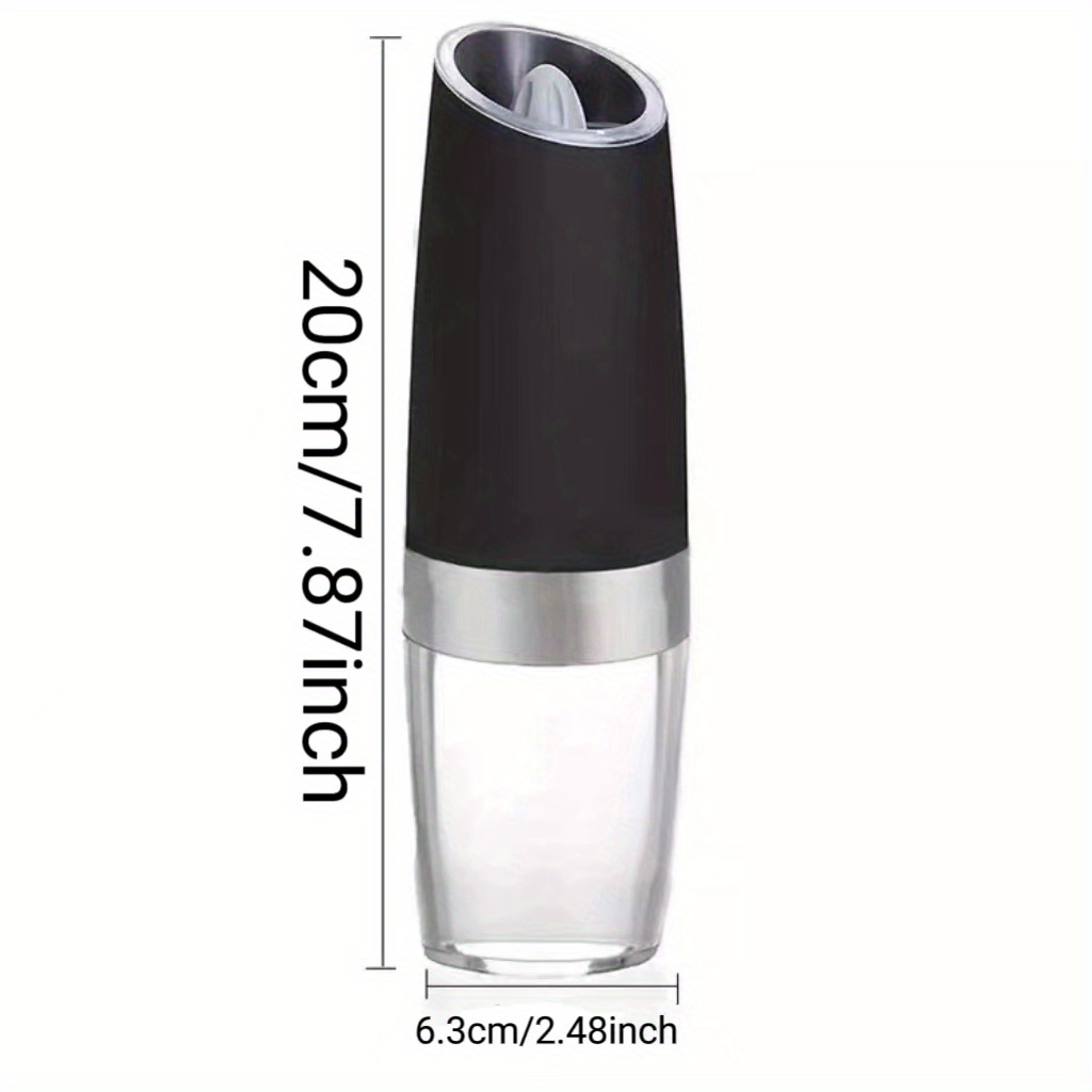 OPUX Battery Operated Salt and Pepper Grinder