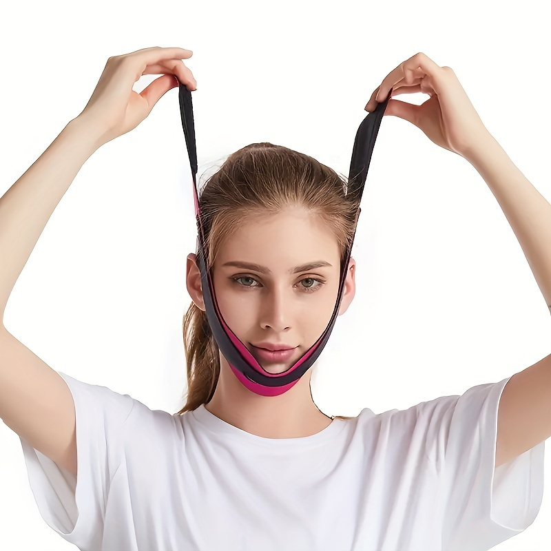 

1pc Face V-line Lifting Strap Cheek Chin Neck Lifting Band Beauty Delicate Physical Face Lifting Tool Bandage Facial Mask For Women