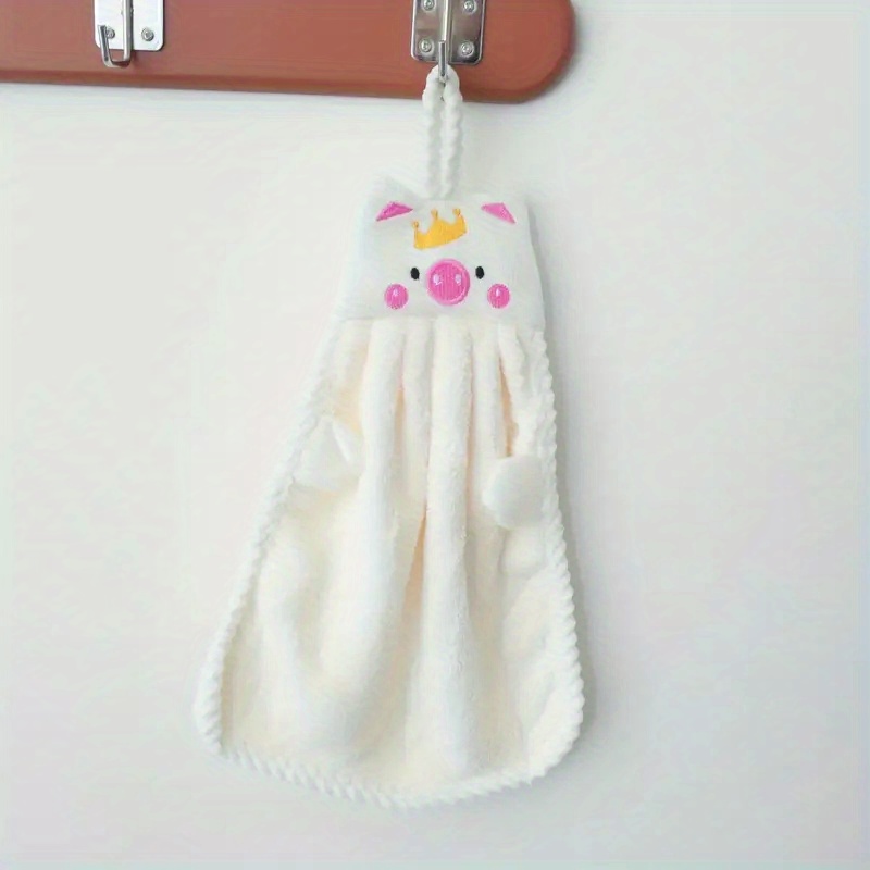 Microfiber Cute Hand Towels, Little Pig Towel Household And Absorbent, Kitchen  Towel, Lazy Rag Towel - Temu