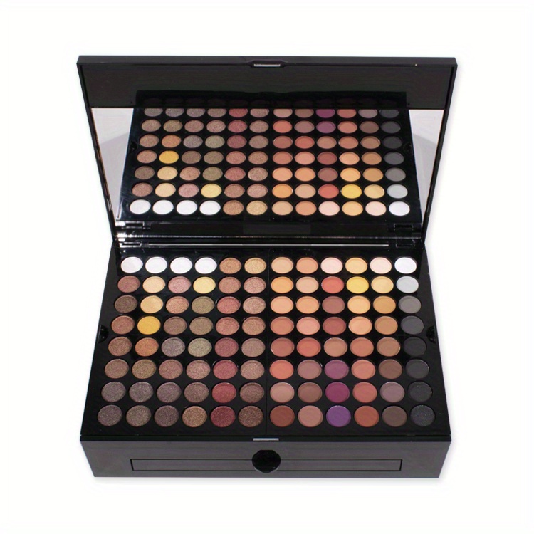 194 Colors Eyeshadow Palette Contouring Blush Eyeshadow Makeup Palette Matte Natural Pearly Finish Eyeshadow Cosmetics details 0