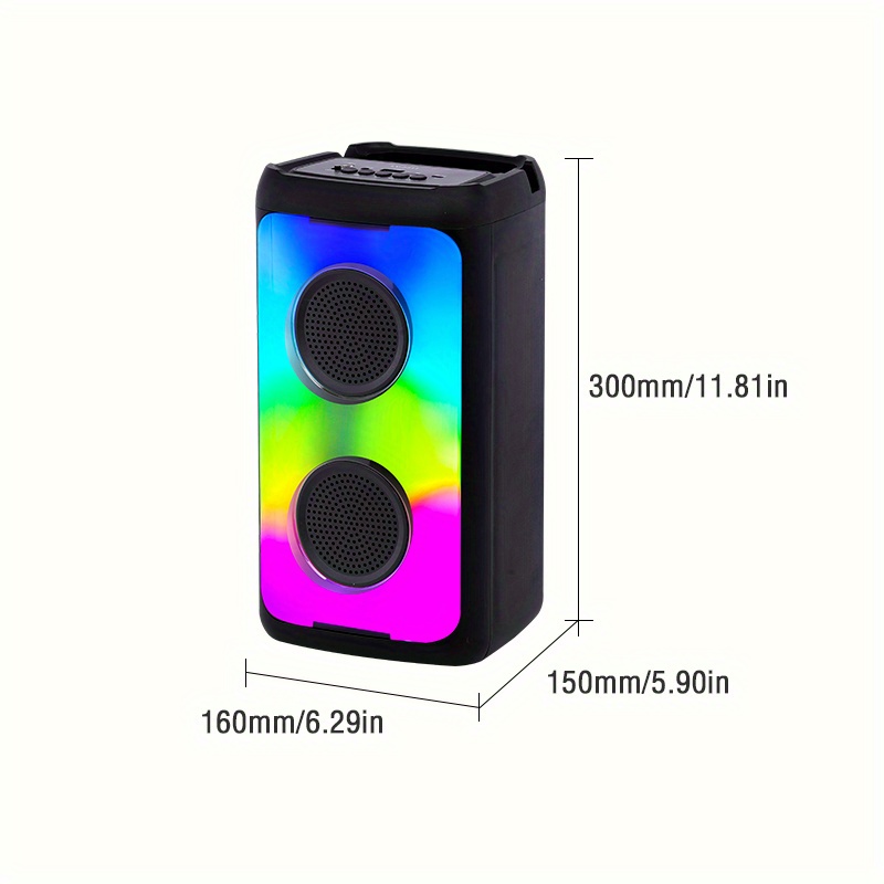 Altavoces inalámbricos, altavoz Bluetooth, altavoz portátil HD