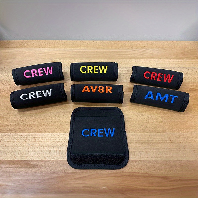 Custom Embroidered Luggage Handle Wraps - YourBagTag