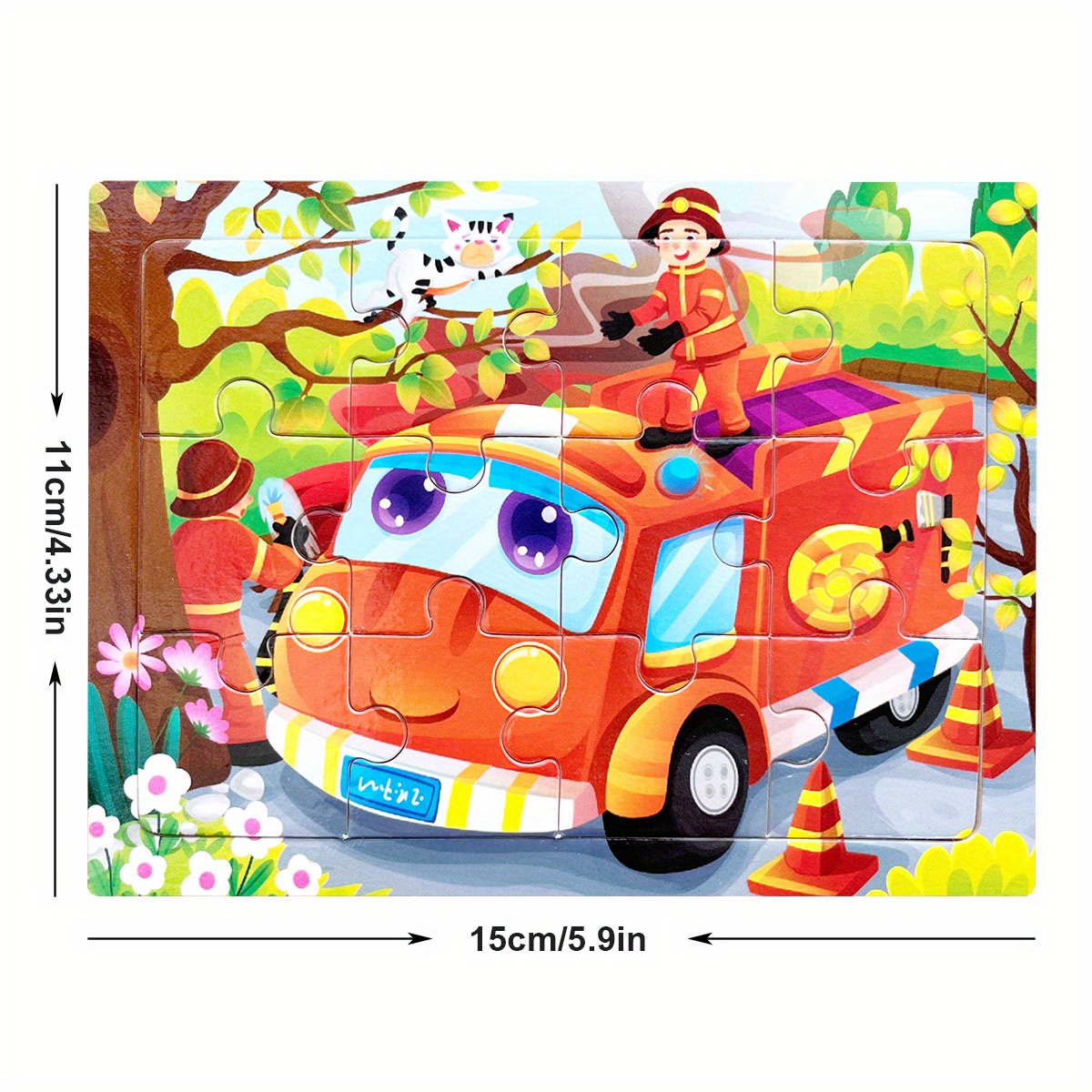 Cars Puzzles Game - Funny Car & Trucks Preschool Jigsaw Education Learning  Puzzle Games for Babies, Kids & Toddlers