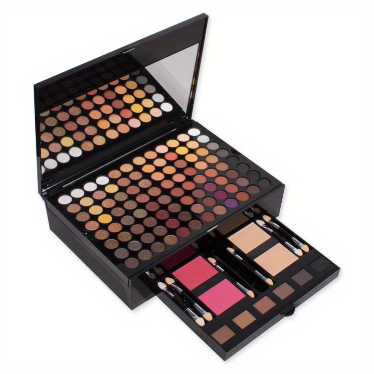 194 Colors Eyeshadow Palette Contouring Blush Eyeshadow Makeup Palette Matte Natural Pearly Finish Eyeshadow Cosmetics details 1