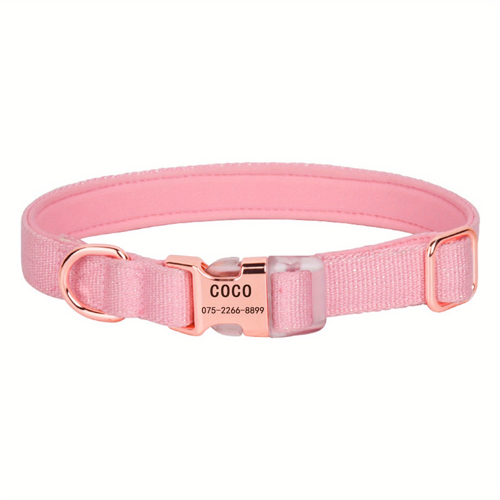 Rose gold clearance dog accessories