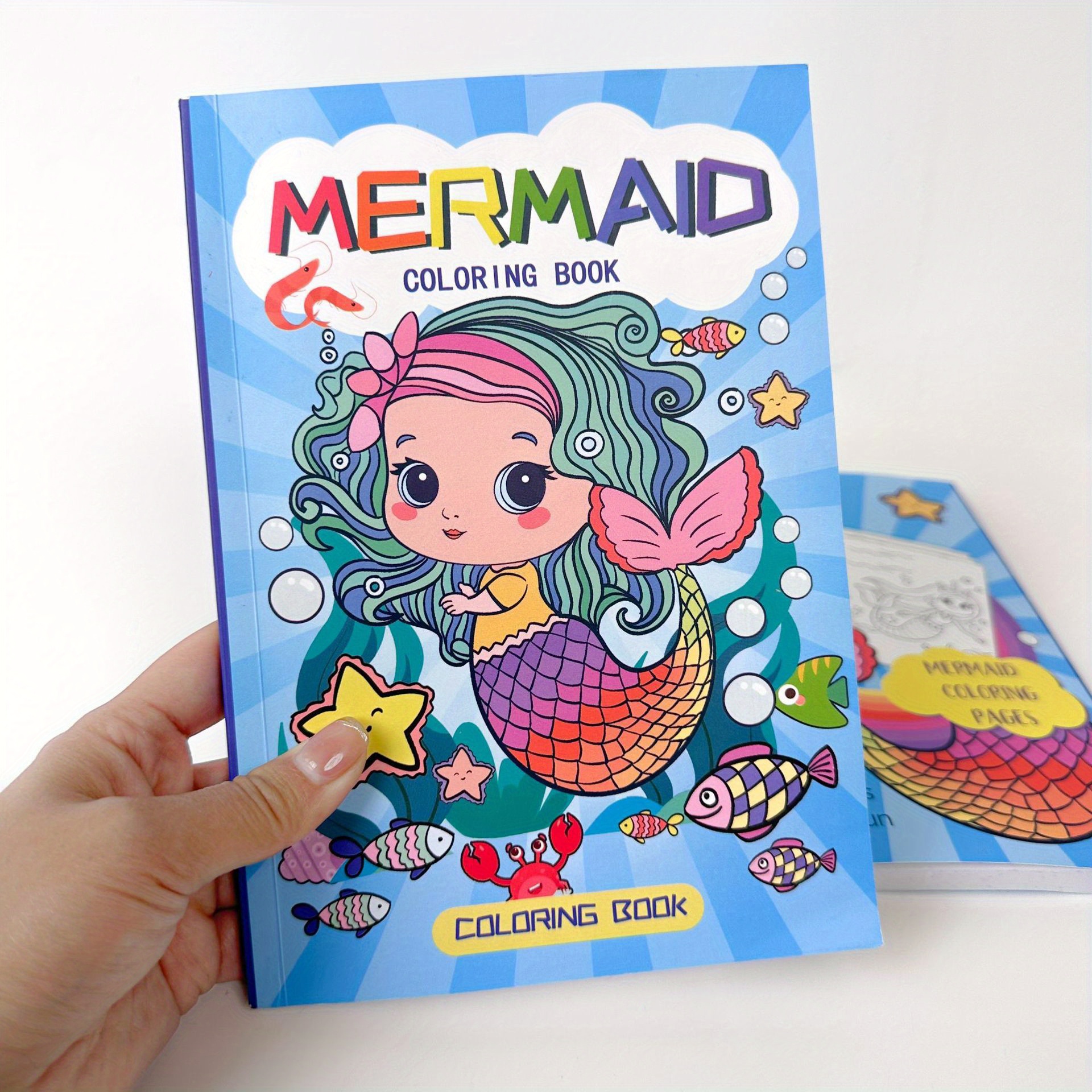 Splashes Of Magic! Mermaid Coloring Book For Kids Ages 4-8: Fun, Creative  And Educational Activities For Girls And Boys Who Love Mermaids And The  Wond a book by Hackney And Jones
