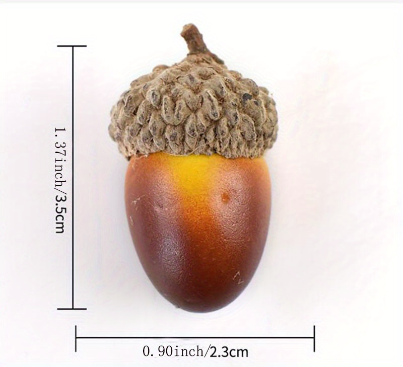 Simulation Large Acorn Nuts Upgraded Acorn Diy Christmas - Temu