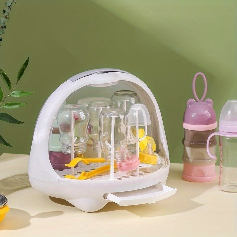 Large Baby Bottle Drying Rack And Storage Organizer With - Temu